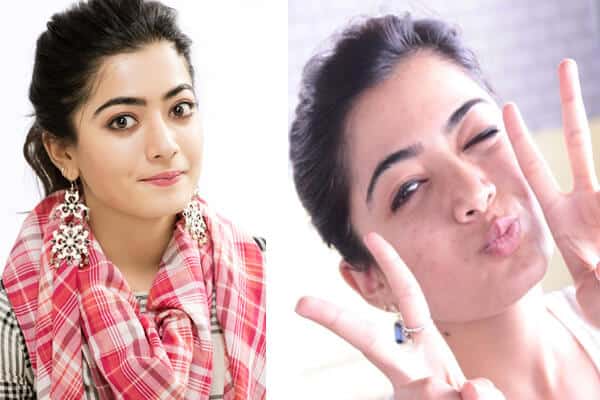 Rashmika No Makeup Picture