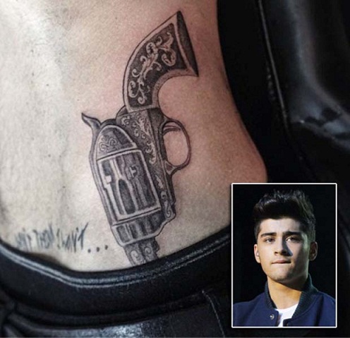 Bold Zayn Tattoo Designs