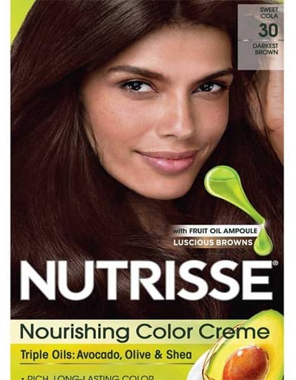 Garnier Nutrisse Hair Color Darkest Brown Sweet Cola