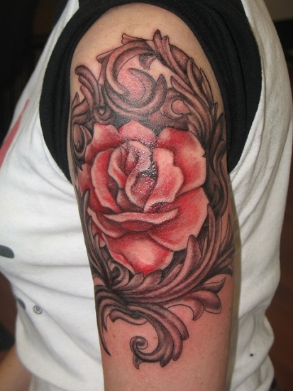 Rose Tattoo Designs 1