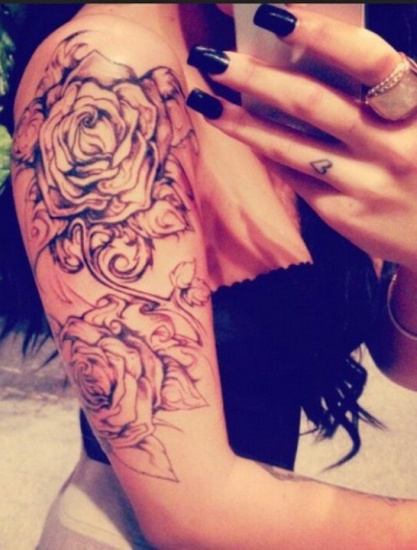 Rose Tattoo Designs 6