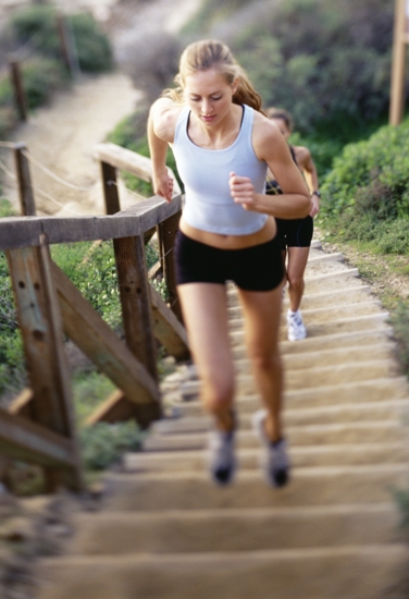 Running Up Stairs