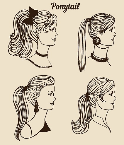 asian ponytail hairstyles