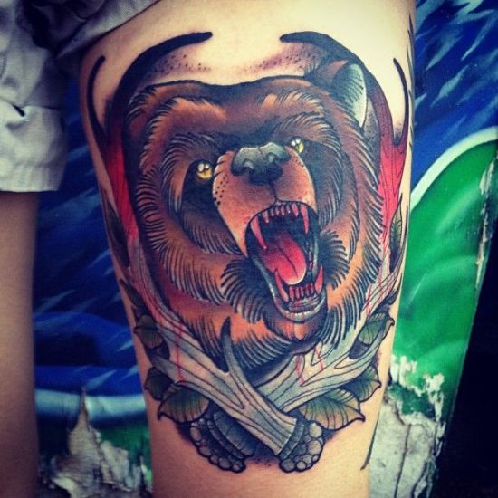 Bear Tattoo 3