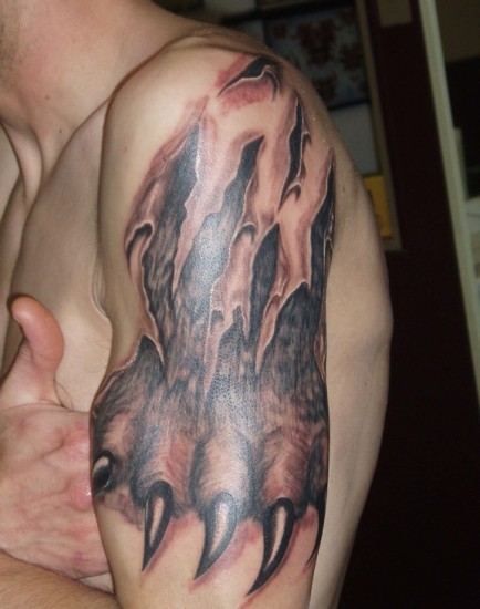 Bear Tattoo 4