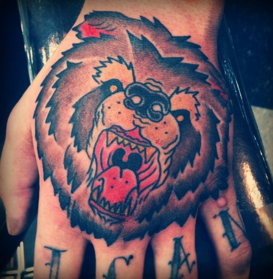 Bear Tattoo 1