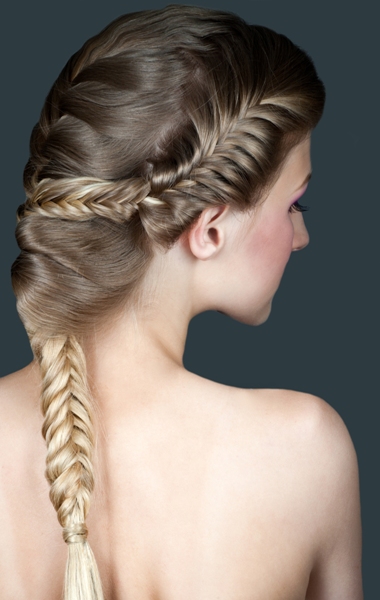 Long Braided Bangs - braids for bangs