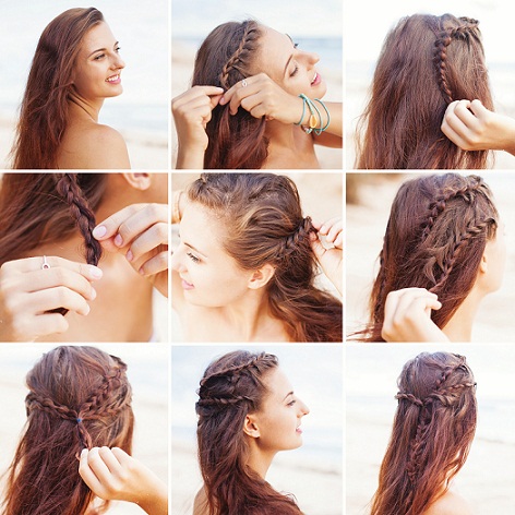 Braided Bangs Hairstyles