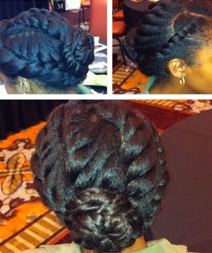 braided bob styles - Pocahontas Braids