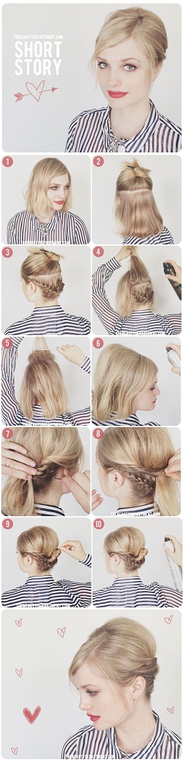 short bob braids hairstyles - Short Story