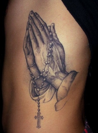 Top 9 Cool And Stylish Praying Hands Tattoo Designs I Fashion Styles