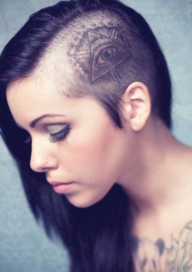 hair tattoo designs