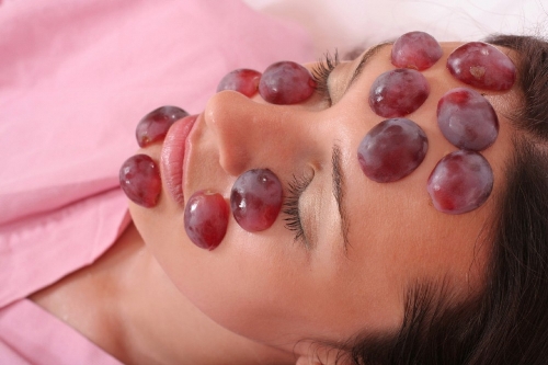 grapes face packs