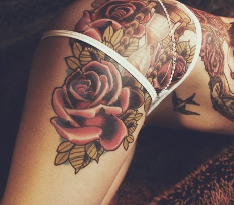 Hourglass Tattoo 7