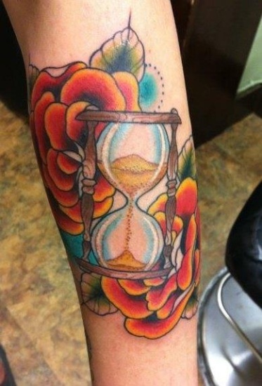 Hourglass Tattoo 8