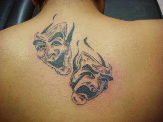 Mask Tattoo Designs 8