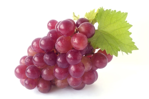 Red grapes