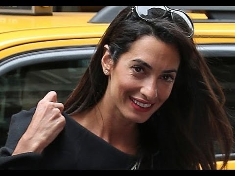 Amal Clooney Without Makeup 3