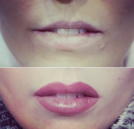 LIP LINER TATTOOS