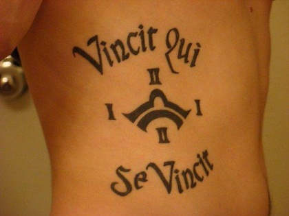 Creative Latin tattoo designs