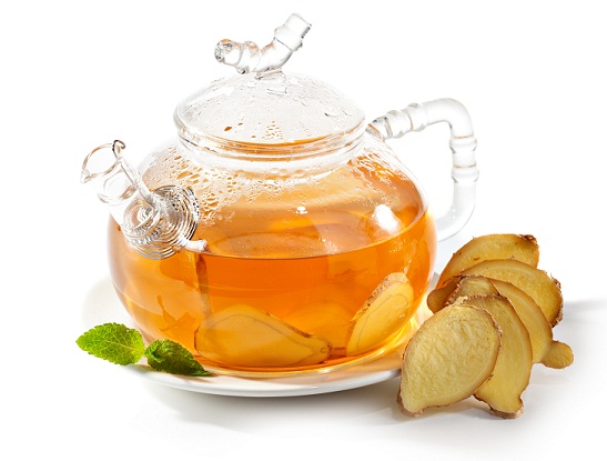 Teas During Pregnancy-Ginger tea root