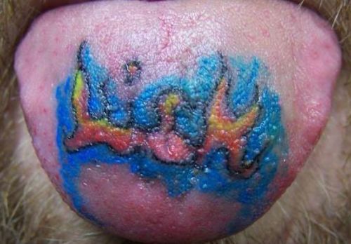 Tongue Tattoo Designs2