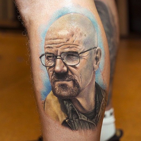 Color Portrait Tattoo