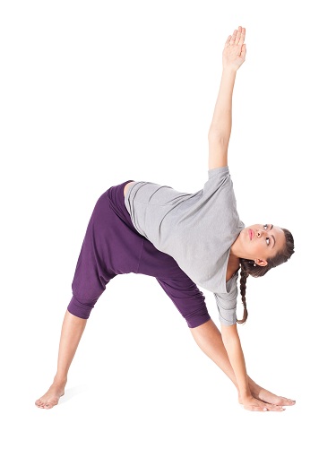 Trikonasana or the Triangle Pose