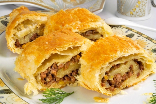 Ground meat pies