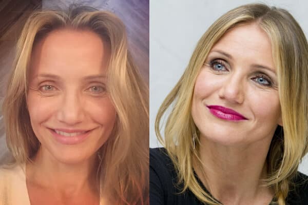 Movie Star Actress Cameron Diaz without Makeup