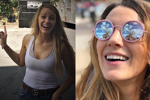 Blake Lively with No Makeup