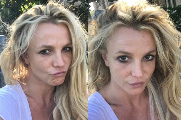 Britney Spears without Makeup