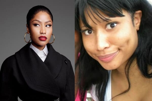 Celebrity Nicky Minaj without Makeup