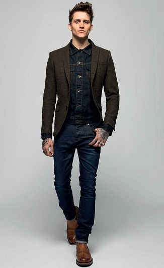 Wool Blazer With Jeans