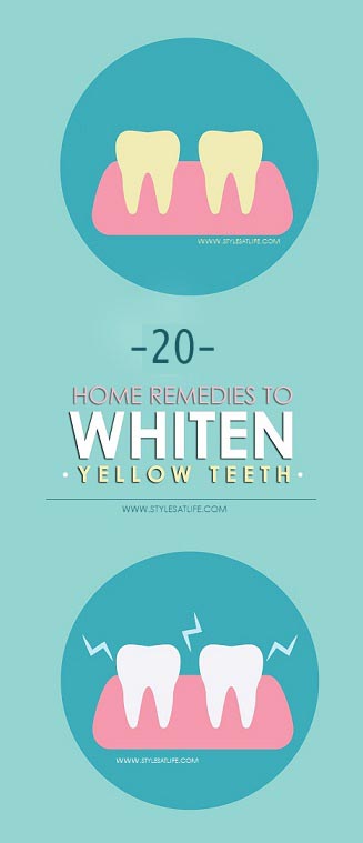 Home Remedies For Yellow Teeth