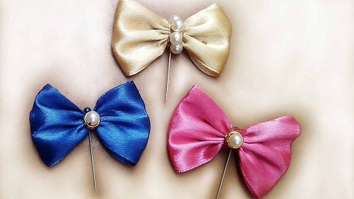 DIY Hijab Bow Pins