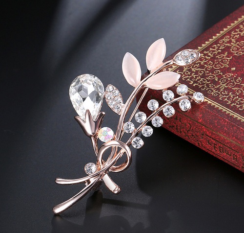 Leaf Hijab Pin Brooches