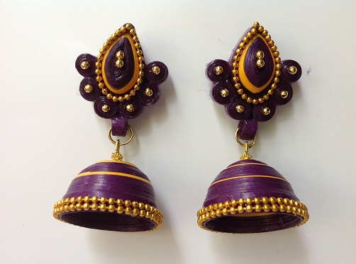 Temple Look Jhumkas