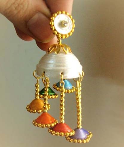 Chandelier Jhumkas