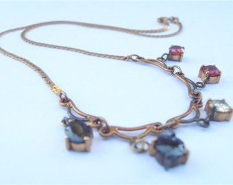 vintage-yellow-diamond-ruby-chain-4