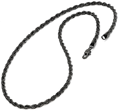 24-inch-mens-black-plated-stainless-steel-rope-chain3