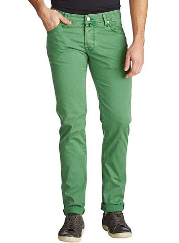 Men’s Slim fit Green Jeans