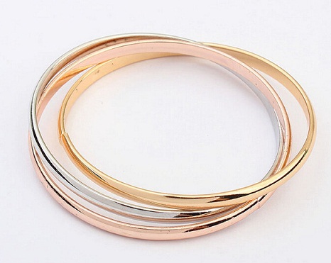 Simple Gold Plated Bangles