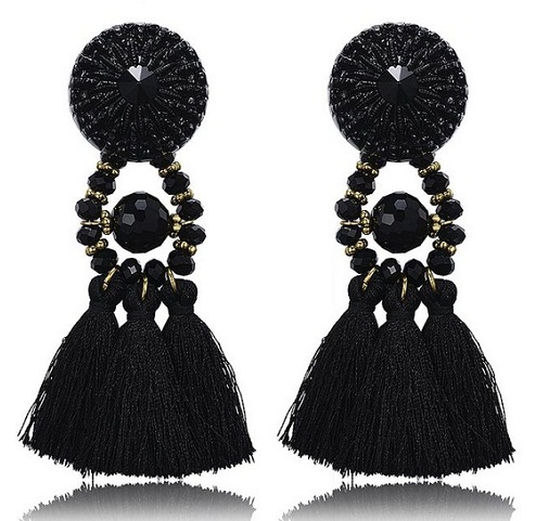 Retro drop earrings