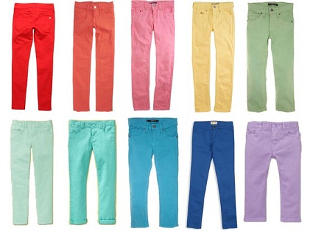 Kids Colored Jeans