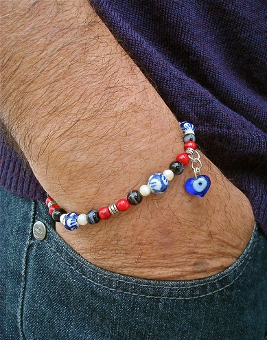 bracelets for men - evil eye bracelets