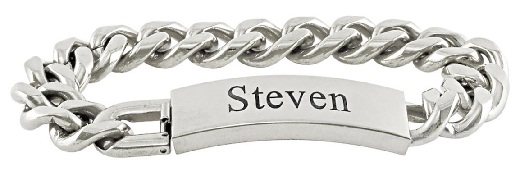 bracelets for men - personalised bracelets