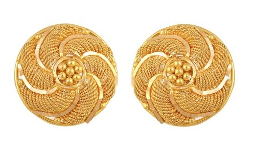 Gold Studs Design in 2gm