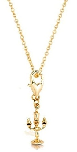 long casual gold plated necklace