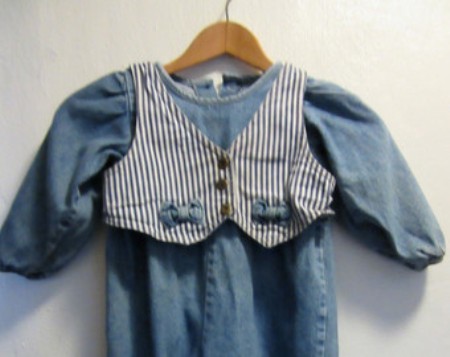 vintage-childs-denim-jumpsuits